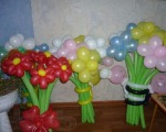 Цветы из шаров!